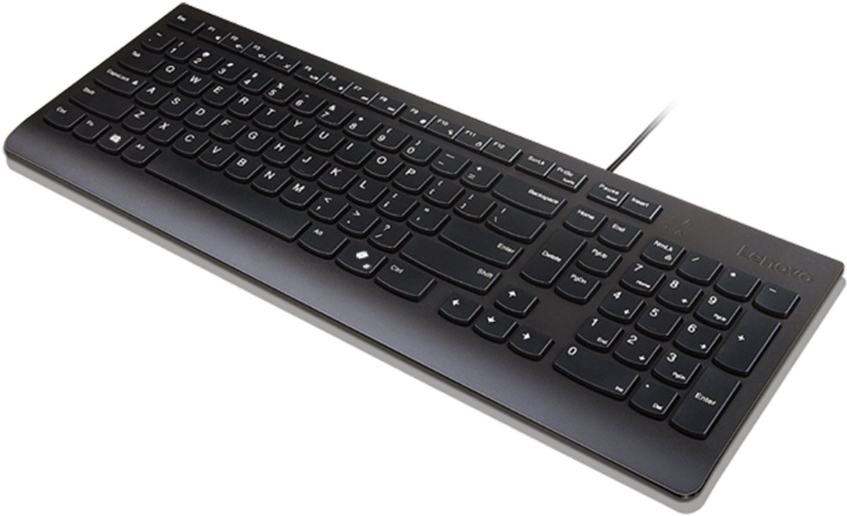 Lenovo Essential toetsenbord bedraad USB QWERTY (US) zwart (4Y41R64672)