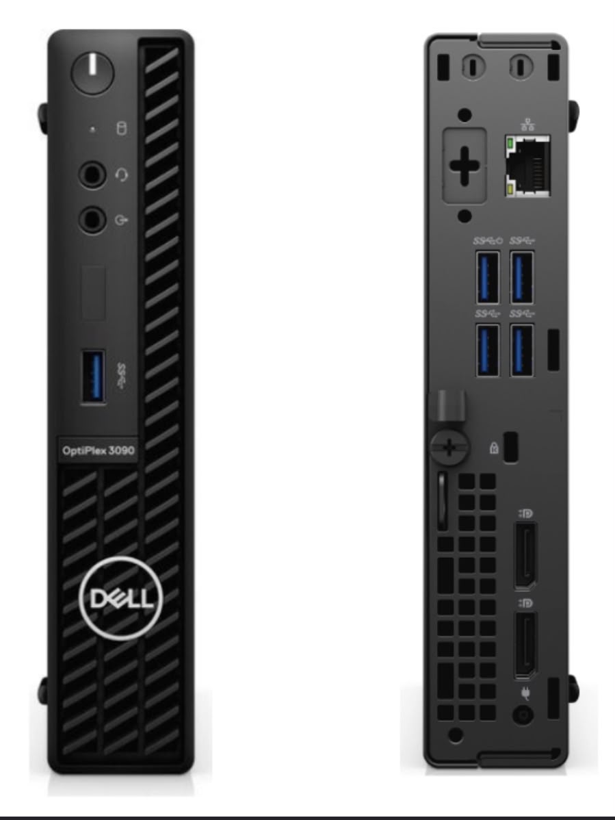 Dell OptiPlex 3090 Micro Intel Core i5-10500T 8GB DDR4 256GB SSD