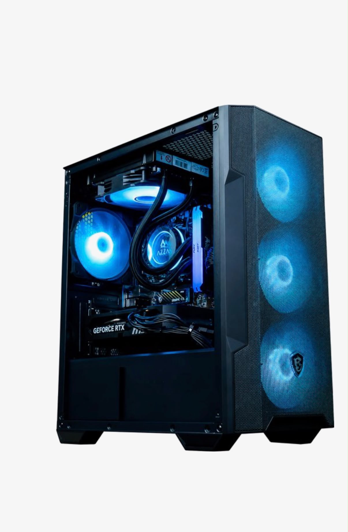 MSI TetraGame 1 AMD Ryzen 7 RTX 5060 32GB DDR4 1TB SSD Waterkoeling